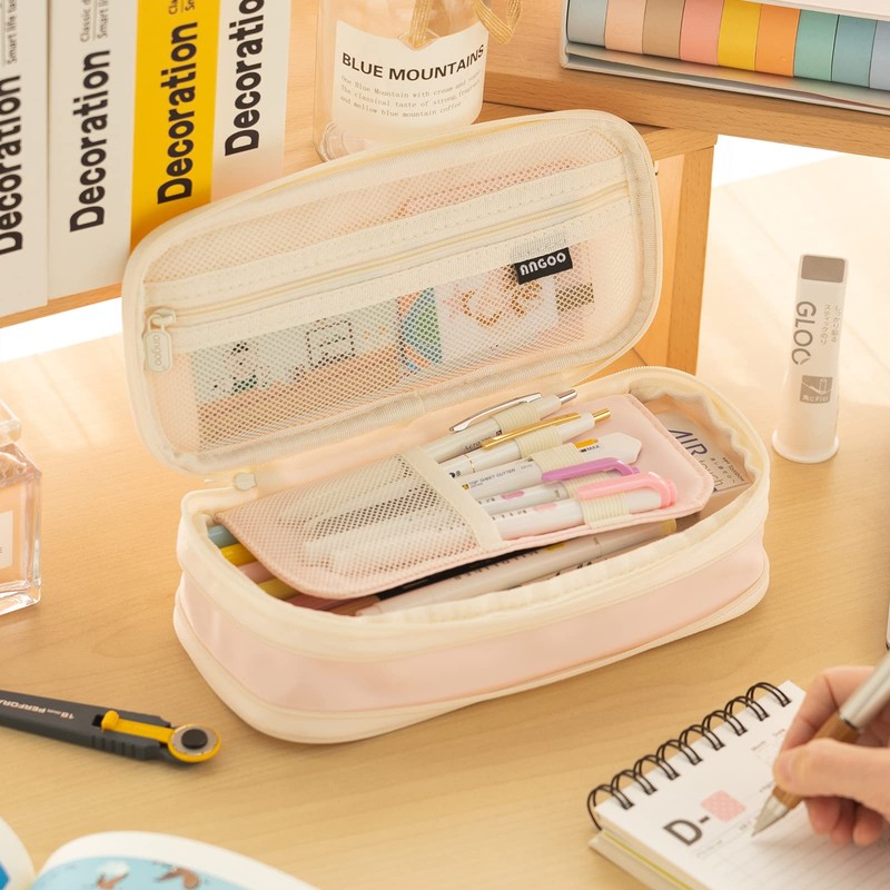 EASTHILL Big Capacity Pencil Case Large Pencil Pouch Stationery Pen