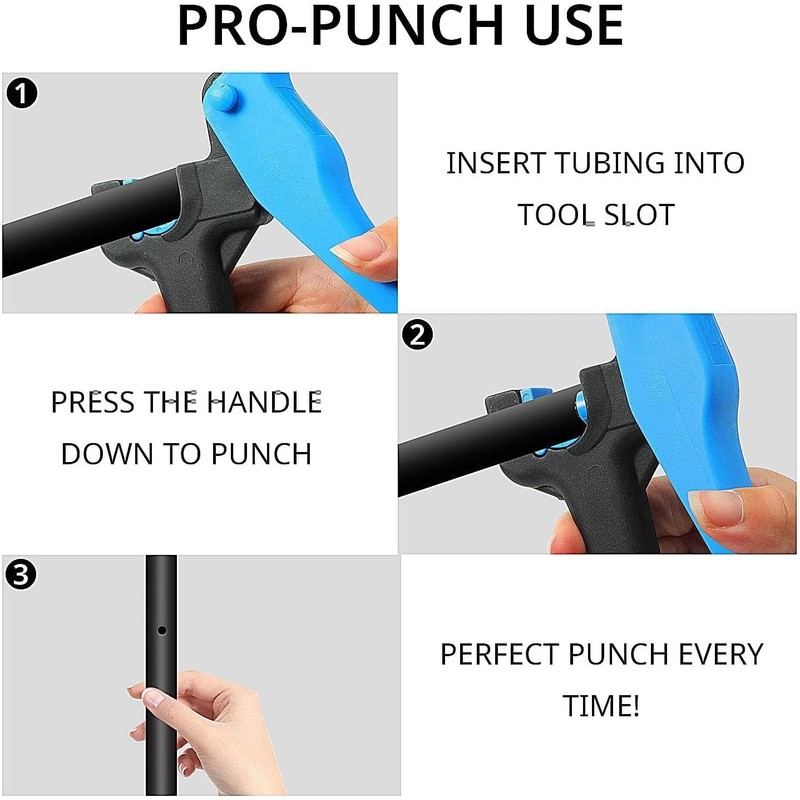 Wzzy Gurden Drip Irrigation Hose Cutter, Hole Punch Tool, Irrigation