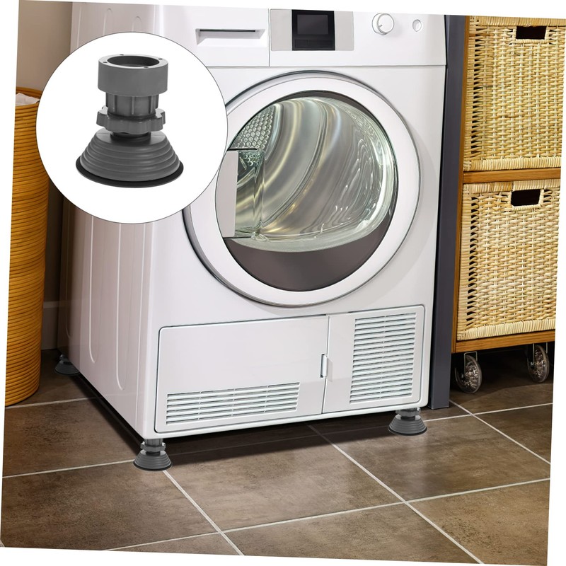 LABRIMP Washing Machine Base Support 4pcs Height Adjustable Foot Pads