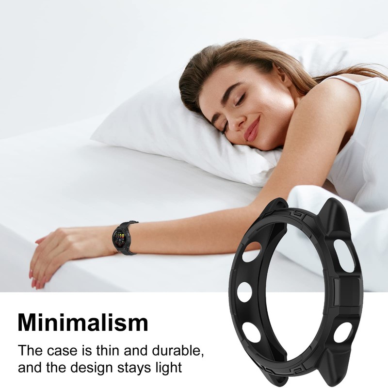 SumRioo Protective Case Cover Compatible with Garmin Forerunner 265S, TPU