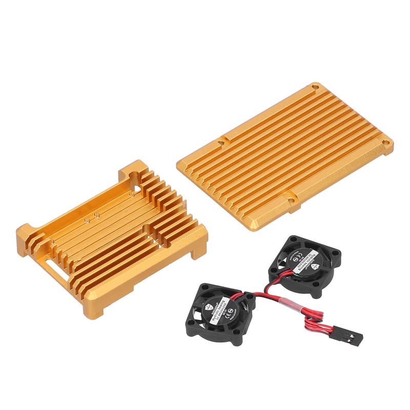 Protective Case Housing Enclosure Casing with Dual Cooling Fan for