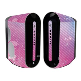 MightySkins Carbon Fiber Skin Compatible with Alienware Aurora R11 Gaming Desktop - Pink Diamond | Protective, Durable Textured Carbon Fiber Finish | Easy to Apply and Change Styles | Made in The USA