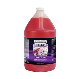 Zenex Cherry Rush Car Soap - Professional Grade Automotive Wash | Super Concentrated | Scratch-Free, Easy Rinse | For Cars, RVs, Boats, Motorcycles, ATVs | Cherry Scent | 1 Gallon (1 Pack)