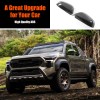 car-attention Carbon Fiber Style Rear View Mirror Outside Cover Cap