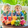 YOUYIKE Pack of 8 children's straws