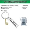 Llama Keychain Llama Gift Never Forget How Llamazing You are