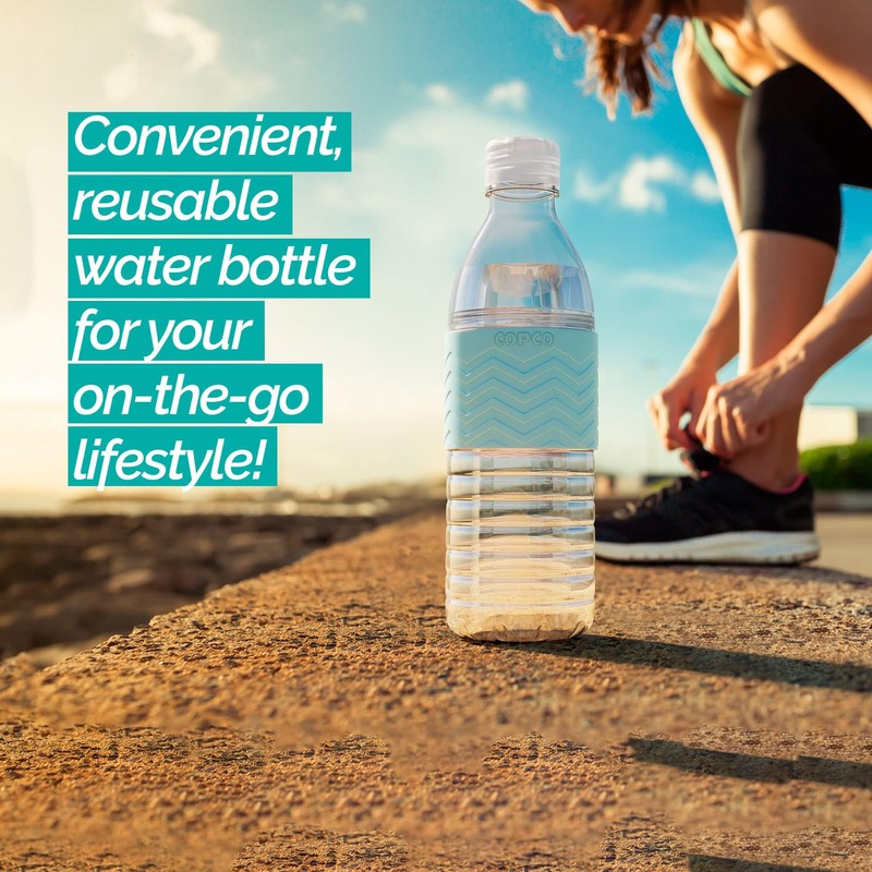 Copco Hydra 16.9 oz Water Bottle with Leak-Proof Lid -