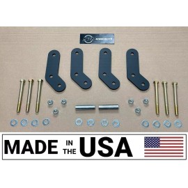 StreetRays [Originals] [SR] 1 3/8" REAR Boomerang Lift Shackles FOR 1976-1986 Jeep CJ5 CJ5 Scrambler