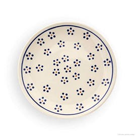 Original Bunzlauer Keramik Flat Plate (Breakfast Plate) Diameter 19.5 cm in Decoration 1