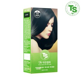 TS Good Dye 120g (Choose 1 from Natural Black, Natural Black Brown, or Light Brown) - No. 7 Light Brown / TS 착한염색 120g 1개 (자연흑색자연흑갈색연한갈색 중 택1) - 7호 연한갈색
