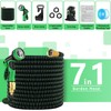 50ft Expandable Garden Hose with 10 Spray Patterns – Lightweight,