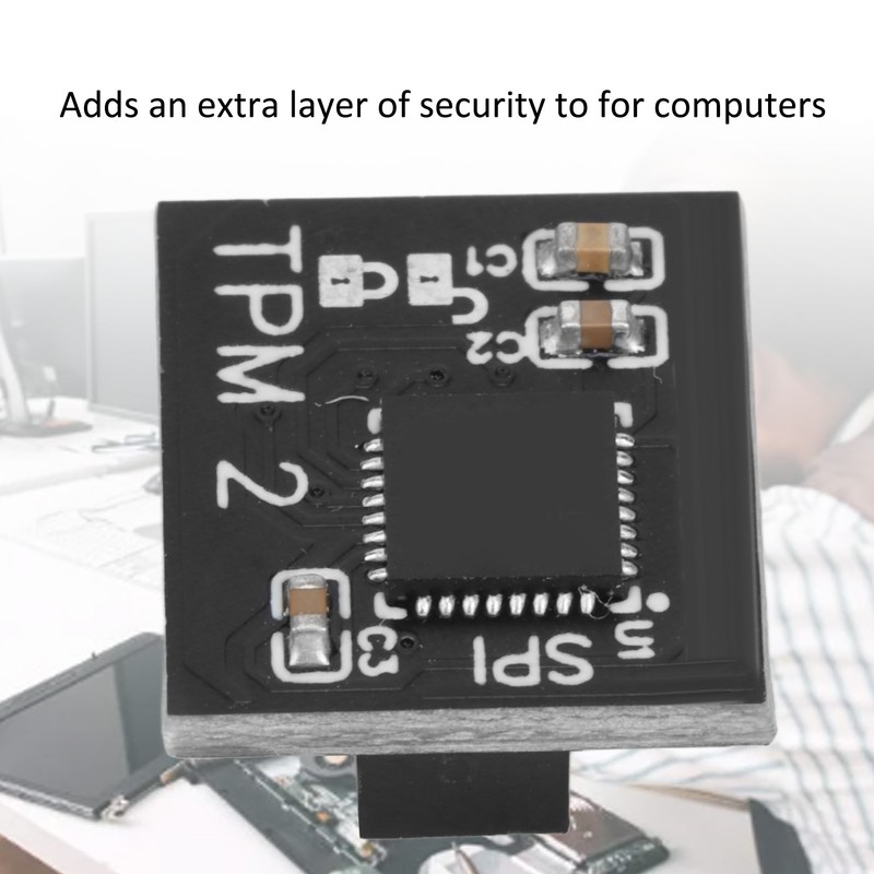 TPM 2.0 Module SPI 12Pin Remote Card Encryption Security Board