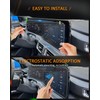 (2PCS) 2024 2025 Mustang Screen Protectors, 12.4"Digital Instrument Cluster+13.2" Touchscreen
