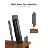 BaiNong 12" Heavy Duty Sliding Barn Door Handle and Pull,Double