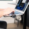 VIVO Clamp-on 12 x 9 inch Rotating Laptop Tray, Extra
