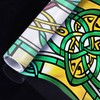 Celtic Knot Stained Glass Window Film, Decorative Celtic Knot Stained