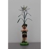 Hubrig - Folk Art Flower Boy with Edelweiss * Height