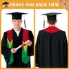 Aomutrsn Flag Graduation Stole,Guyana Flag Graduation Sash Class of 2025