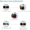 4 Digit Combination Padlock, Sturdy and Secure - 12.5cm/5 inch