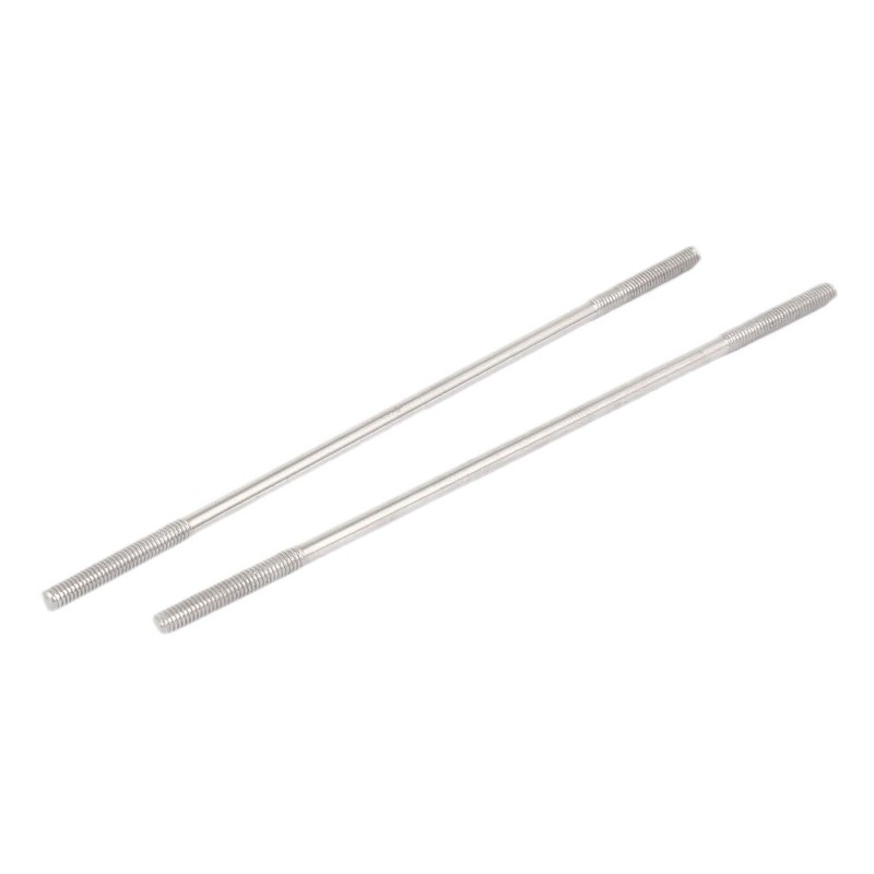 sourcingmap M3x110mm 304 Stainless Steel Double End Threaded Stud Screw