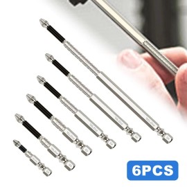 Unbranded 6X High-Magnetic Screwdriver Drill Bit Non-Slip 50MM 65MM 75MM 100MM 120MM 150MM