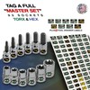 NEW! Ultimate Chrome Socket Label Set