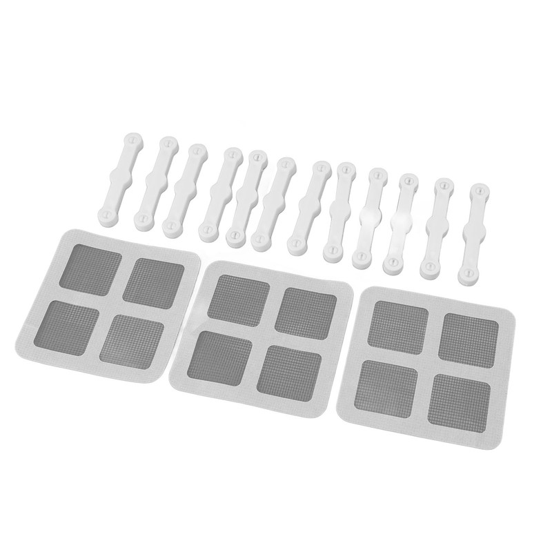 12Pcs Screen Window Clips Home Windows Mounting Buckle for Fly