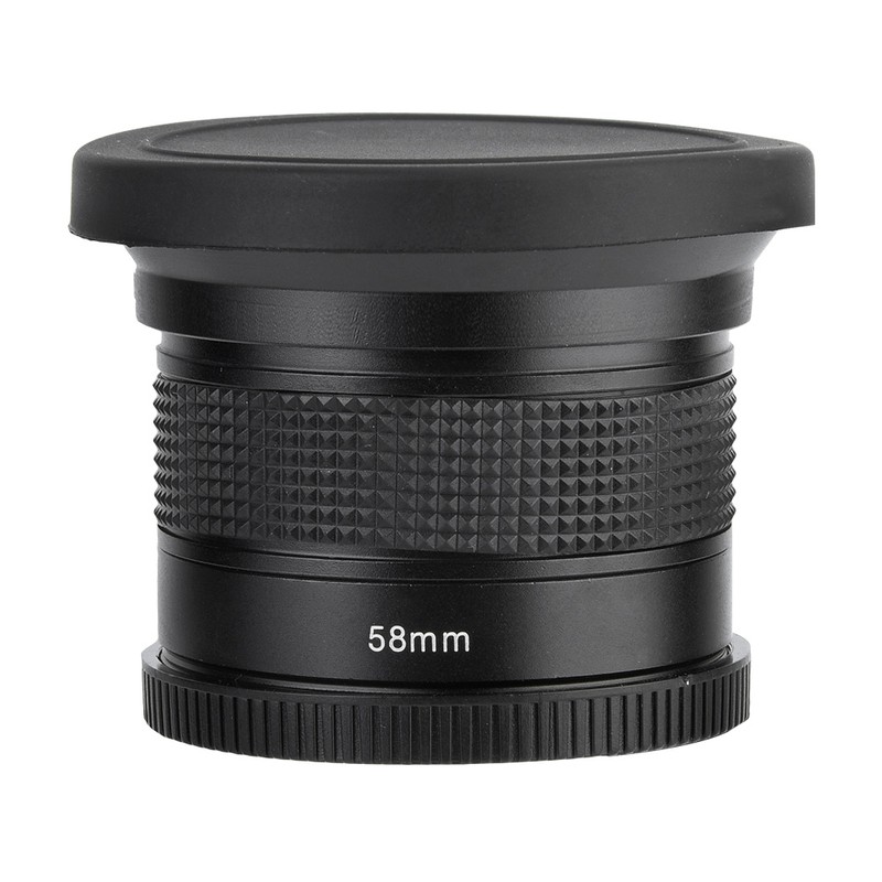 58MM 0.35X Fisheye Super Wide Angle Lens for SLR DSLR