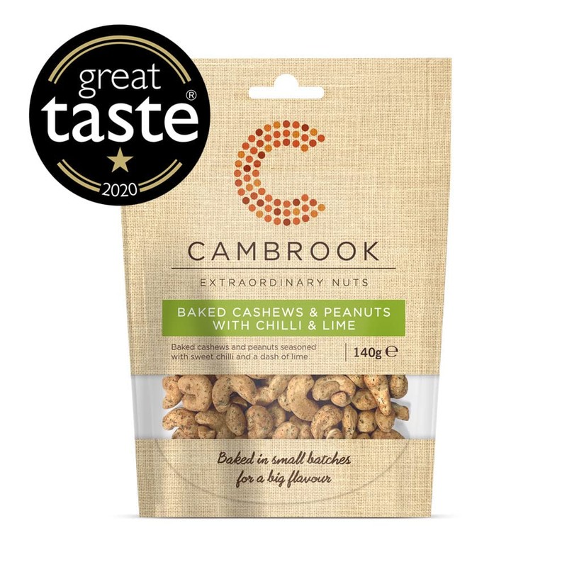 Cambrook - Baked Cashews & Peanuts With Chilli & Lime,