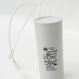 Love Winter Capacitor FA7350-5, FA7147-5, 60 F, 450 Vac, Aluminum Snap-In Mount Round Capacitor