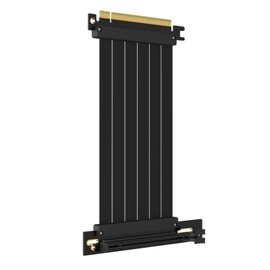 GLOTRENDS 150mm PCIe 3.0 X16 Riser Cable for Low-end PCIe 3.0 GPUs, Such as GeForce RTX 20/GTX 16/GTX 10 Series and AMD Radeon RX5000/VII/RX Vega/R9 Fury Series, etc