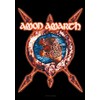 Heart Rock Amon Amarth Ship, Fabric, Multi-Coloured, 110x75x0.1 cm