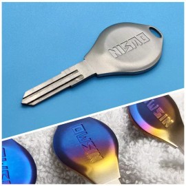 47point9 CNC Machined Titanium Key for Skyline, 300ZX, Silvia, 180sx, 240sx, GTR, Cedr...