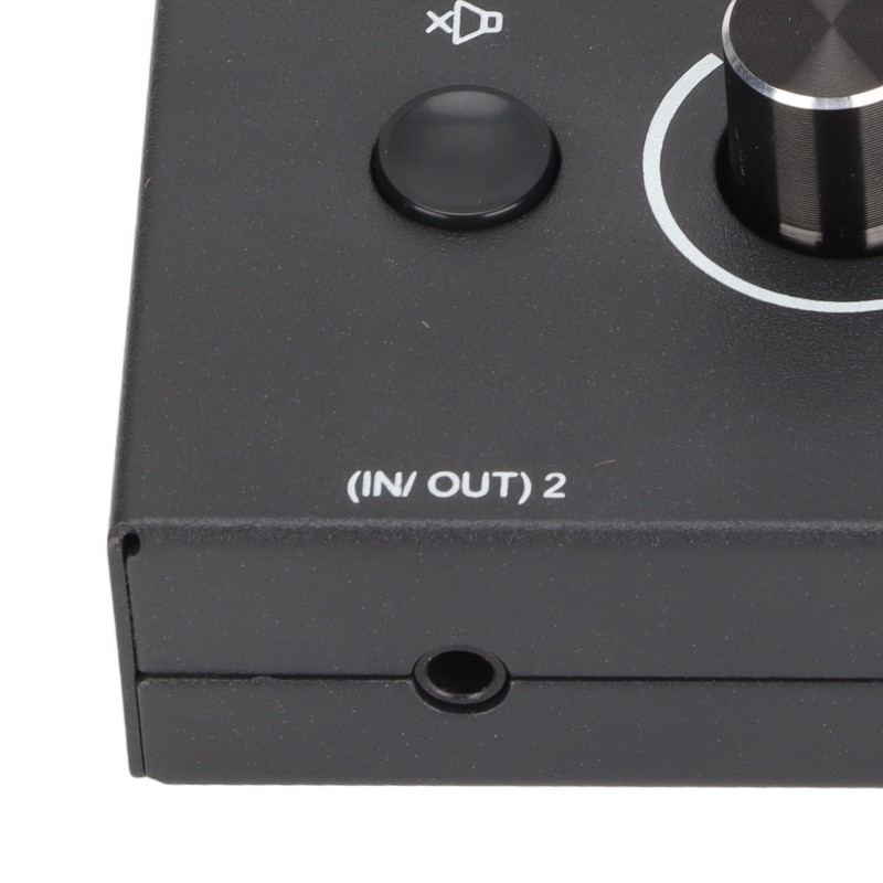 3.5mm Switcher 2 Input 1 Output Or 1 Input 2