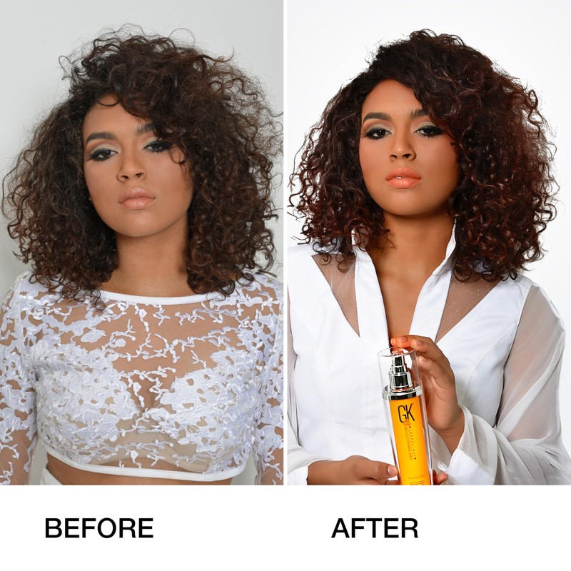 Global Keratin Hair Taming System Curls Define Her Cream For