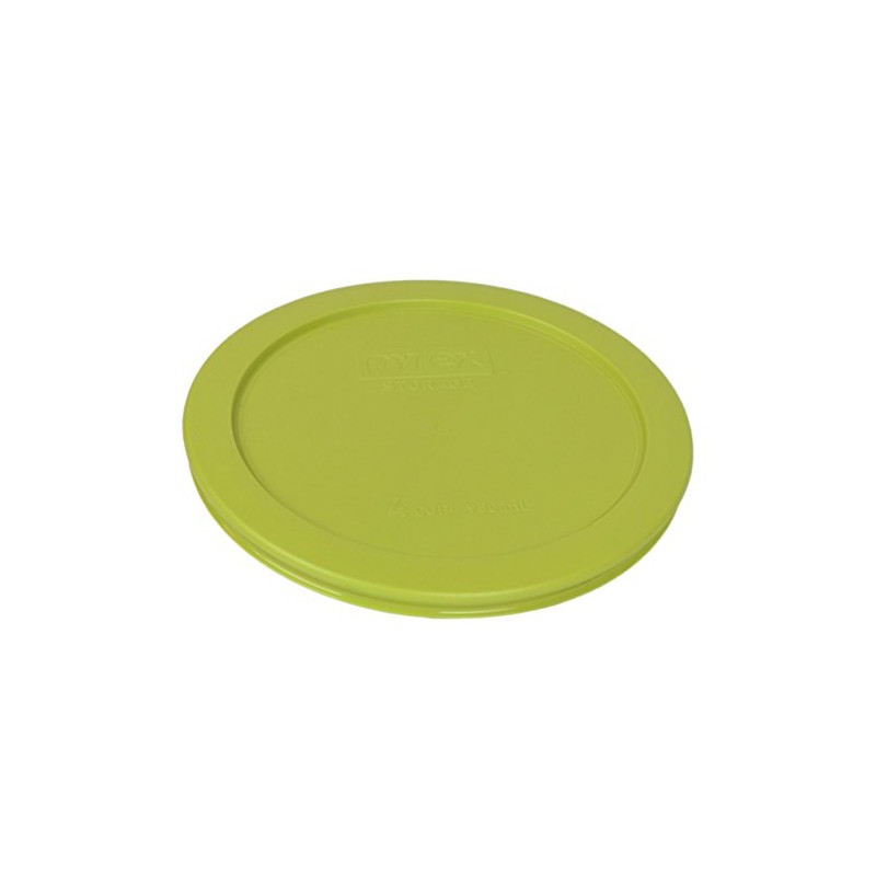 Pyrex 7201-PC 4-Cup Edamame Green Plastic Storage Lid, Made in