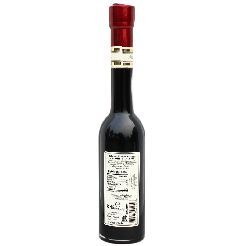 White Truffle Flavored Balsamic Vinegar, 8.5 Ounces, 3 Per Case