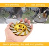 4 Pcs Turbo Row Diamond Grinding Cup Wheel, Concrete Turbo