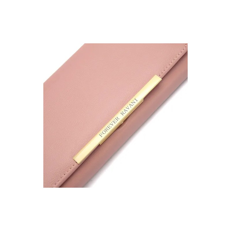 Cartera De Mano Monedero De Piel Para Mujer Con Tarjetero