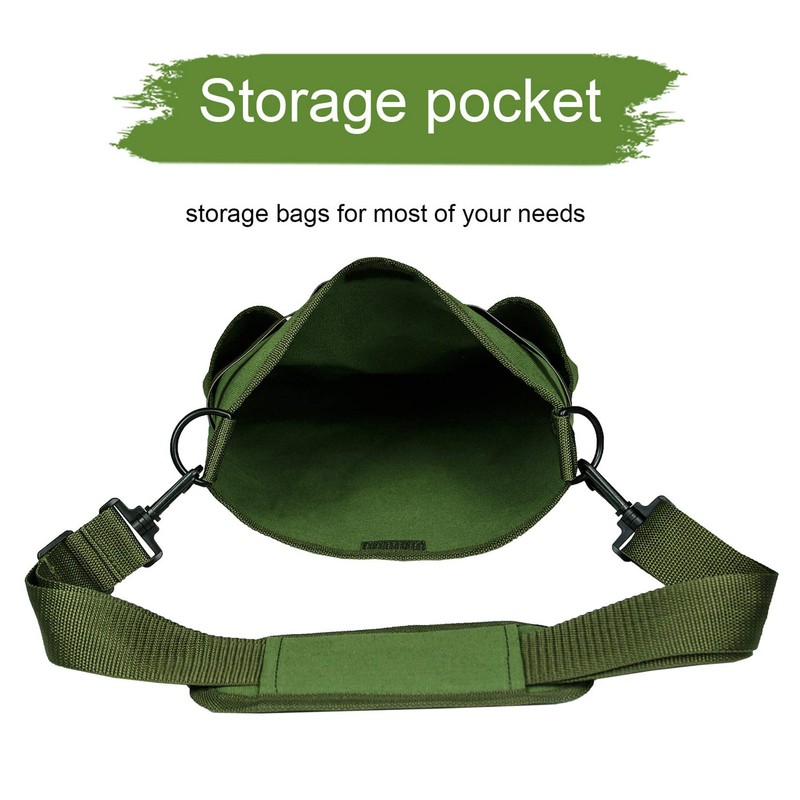 Yabcany Garden Pruning Tool Bag - Canvas Shoulder Crossbody Gardening