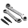 CT122 Refrigerator Ratchet Wrench 1/4 3/16 5/16 3/8 Stainless Steel
