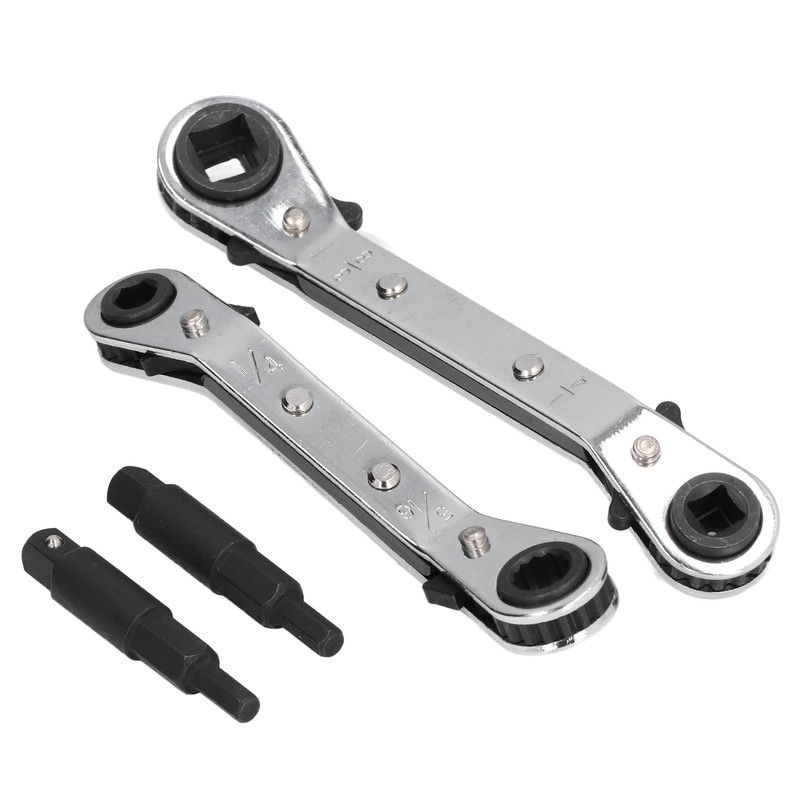 CT122 Refrigerator Ratchet Wrench 1/4 3/16 5/16 3/8 Stainless Steel