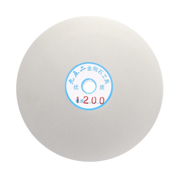 sourcing map Diamond Flat Lap Disc 6" x 1/2" Arbor