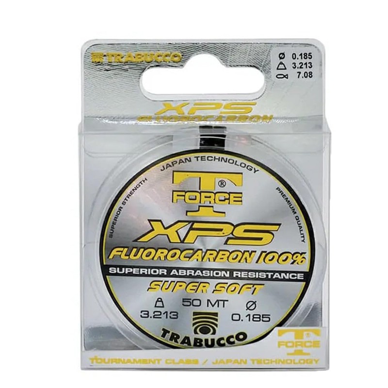 Trabucco Fishing Schunr Fluorocarbon XPS T-Force 0.145 mm 50 m