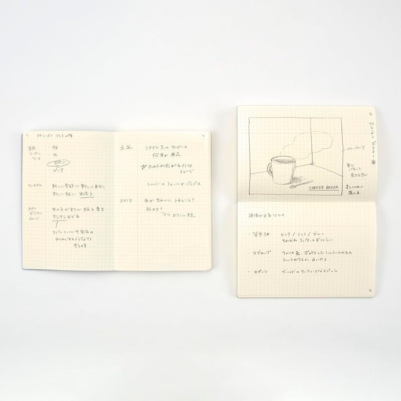 Daigo Notebook isshoni. Note Number B6 Graph Black R1743