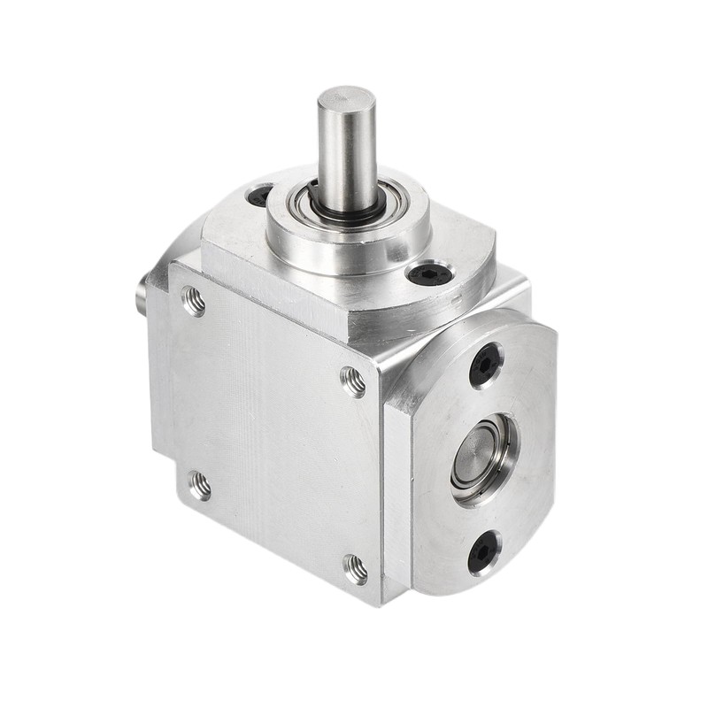 sourcing map Gear Box 90 Degree Right Angle Bevel Gearbox