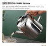 ABOOFAN Stainless Steel Teapot with Modern Design Kettle for Loose