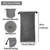 Drawstring Bags Set Small Grey Waterproof Storage Bag Cloth Bag
