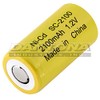 NiCd Extended Capacity Rechargeable Sub C Cell w/Flat Top SC-2100