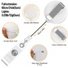 Lckgdozns Retractable Badge Holders, ID Card Holder with Retractable Cord,